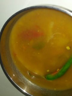 صورة لوصفة حساء الخضار