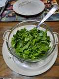 Ensalada de radicheta con ajo