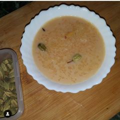 A picture of Caramel Palada pradhaman payasam.