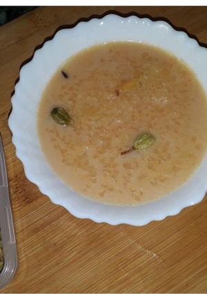 A picture of Caramel Palada pradhaman payasam.