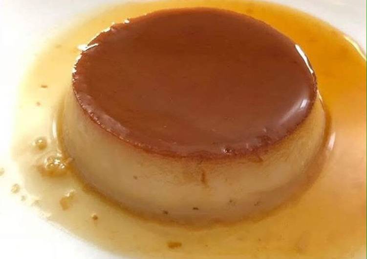 Steps to Make Perfect Creme caramel