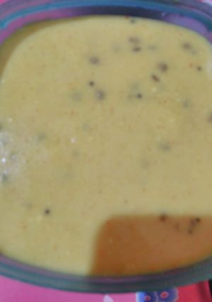 A picture of Plain kadhi.