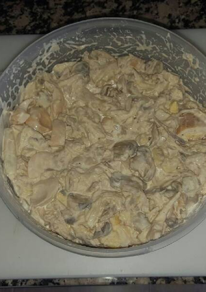 Una foto de Ensalada de pollo