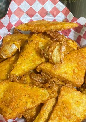 Foto resep Tempe Goreng Pedas Bawang Putih