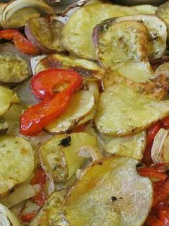 Una foto de Verduras al horno