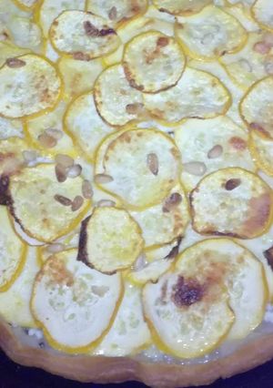 Une photo de Tarte aux courgettes