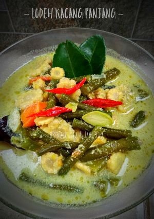 Foto resep Lodeh Kacang Panjang