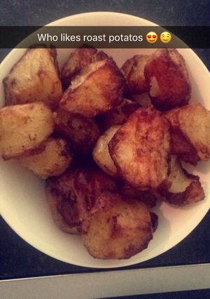 A picture of Roasties.