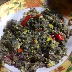 A picture of Nasi Goreng Hitam.