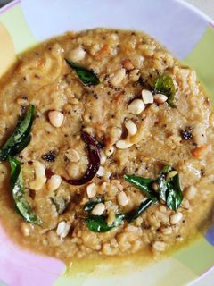 சாம்பார் சாதம்  (Leftover sambar  and rice) செய்முறை முக்கிய புகைப்படம்