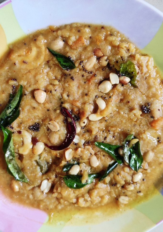சாம்பார் சாதம்  (Leftover sambar  and rice) செய்முறை முக்கிய புகைப்படம்
