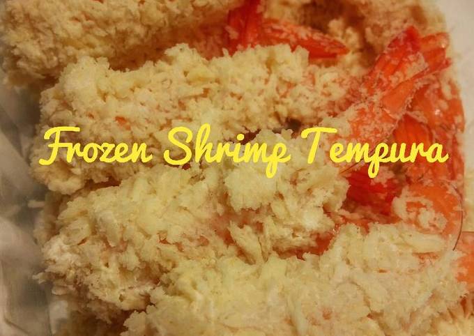 Frozen Shrimp Tempura #pr_olahanudang foto resep utama