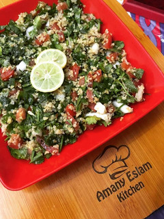 صورة لوصفة سلطة تبولة 🥗