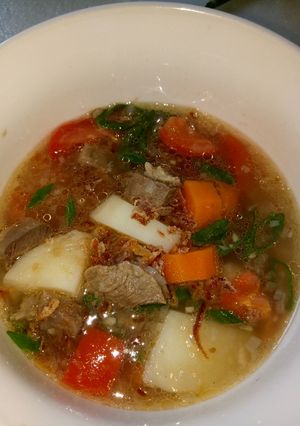 Foto resep Sop daging bumbu alami