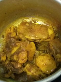 Foto resep Ayam ungkep bumbu kuning