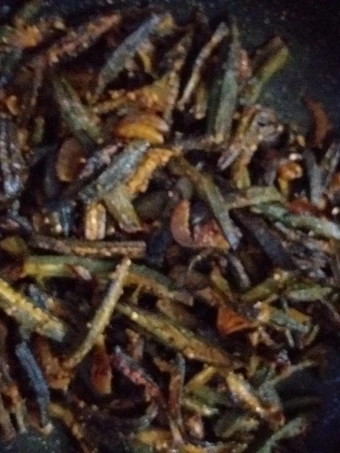 Recipe Bhindi kurkuri which Delicious