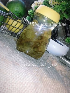 عکسی از دستور مربای پوست لیمو