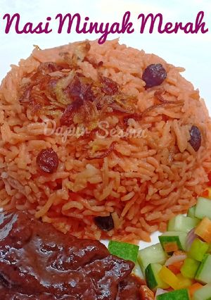 Foto resep Nasi Minyak Merah Khas Palembang