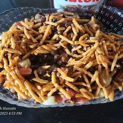 قابلی چنا چاٹ A picture of قابلی چنا چاٹ.