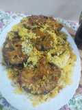 Surmai fish biryani