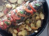 سمكة بونيتة في الفرن 🐟