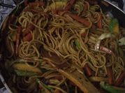 Una foto de comida china