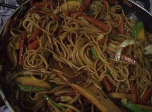 Una foto de Spaghetti chino
