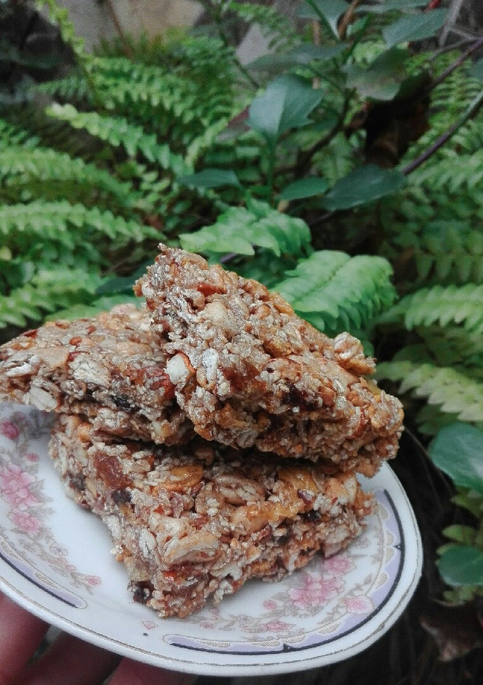 Una foto de Barritas de cereal sin horno con miel😋