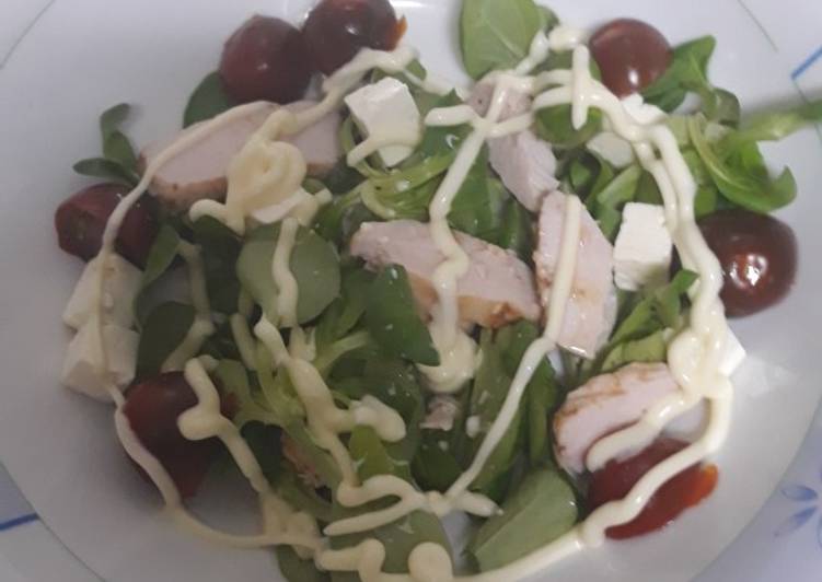 6. Ensalada completa. Saludable y ligera