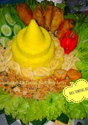 Foto resep Nasi Tumpeng Kuning