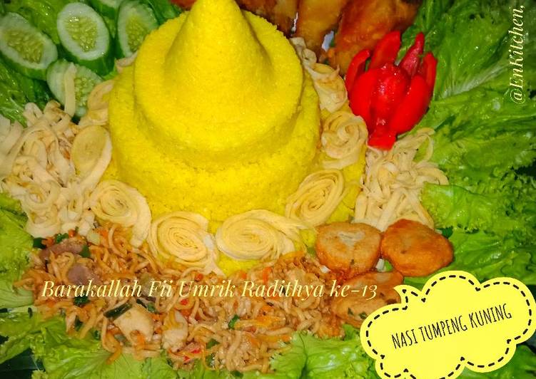 Resep Nasi Tumpeng Kuning Anti Gagal