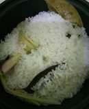 Nasi uduk super simpel(ala rice cooker dan no santan)