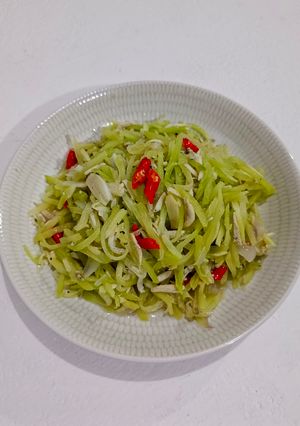 Foto resep Tumis Labu Teri Nasi