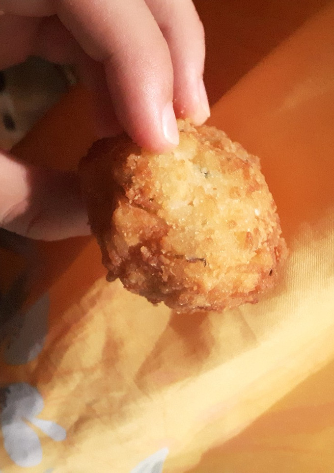 Una foto de Croquetas de arroz