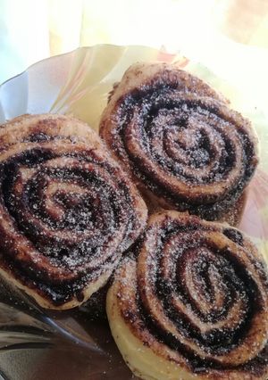 Kakaós csiga recept fotója