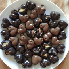 A picture of Chocolate dry fruits.