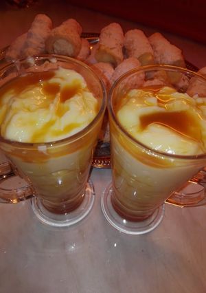 Karamellás, vaníliás pohárkrém! 🍮 recept fotója