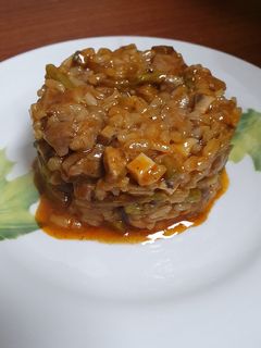 Una foto de Arroz ibérico