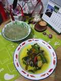 Papeda + Ikan Tongkol Kuah Kuning