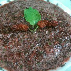 A picture of Mullberry chutney.