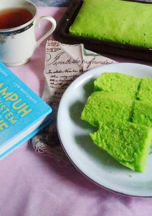 Foto resep Bolu Kukus Pandan