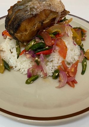Foto resep Sambel dabu-dabu ikan patin