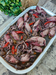 Foto resep Cumi masak hitam