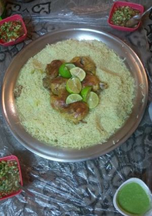 صورة لوصفة كبسه دجاج