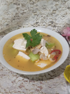 Foto resep Sup oyong tahu