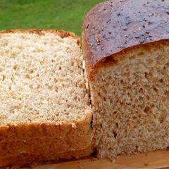 A picture of Homemade brown bread.
