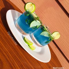 A picture of Fizz blue🍹.