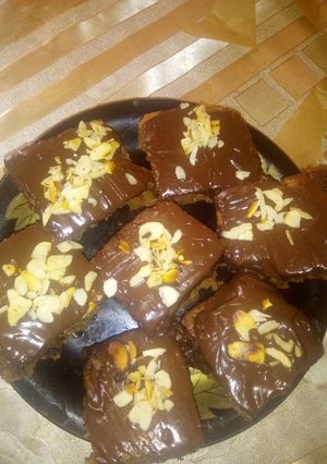 صورة لوصفة مربعات الشكولاطة