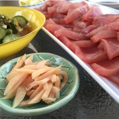 A picture of Quickled Gari (Pickled Sushi Ginger).