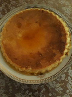 Una foto de Flan de leche condensada